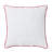 Hallmark 18" x 18" Multicolor Heart Cotton Slub Decorative Pillow