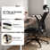 Cadell Ergonomic Office Chair, Home Office Desk Chairs with Lumbar Support, 3D Headrest and Flip Up Arms, Rockable Swivel