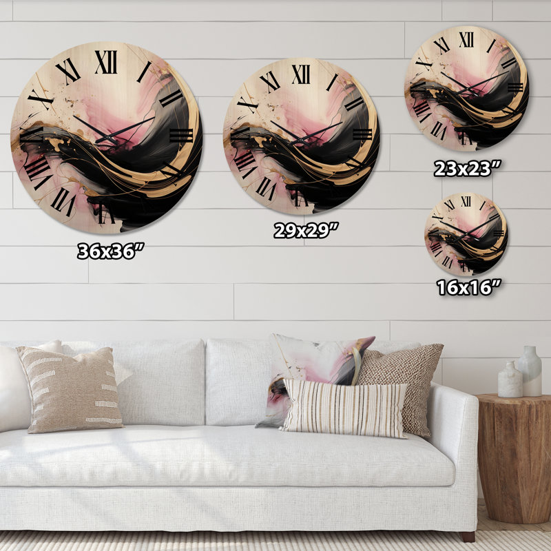 Horloge murale Priju, Moyenne