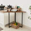 Table de coin triangulaire de 25,6 po Anari-708428648
