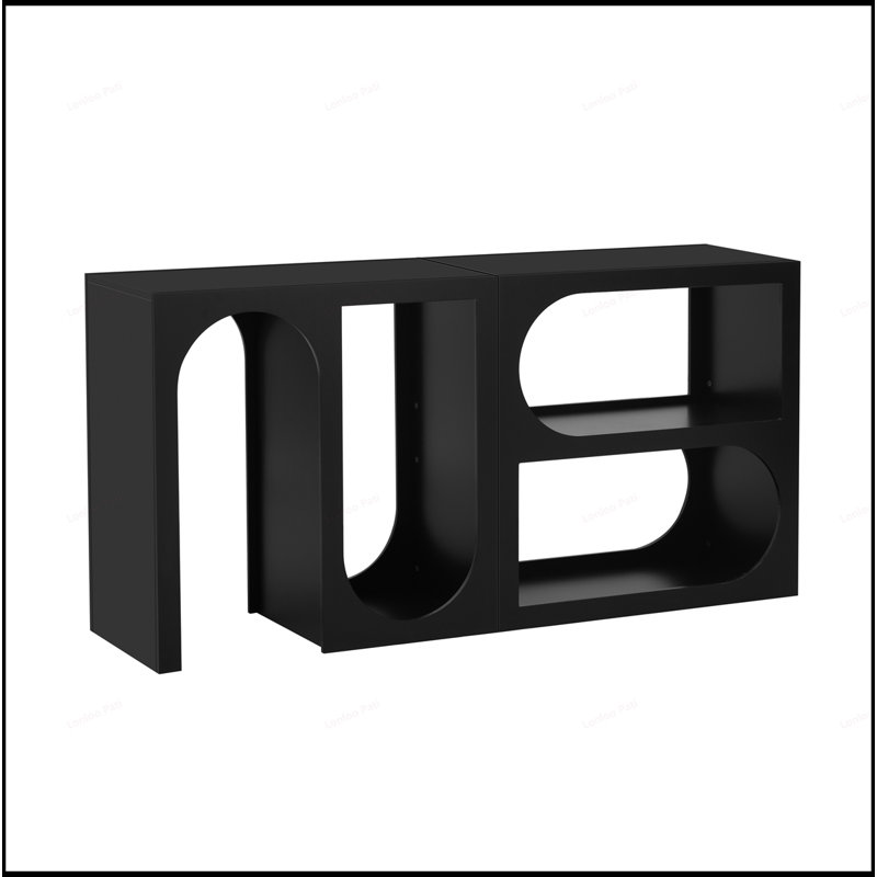 Console polyvalente au design innovant pour plusieurs pièces, parfaite pour exposer et ranger dans n'importe quelle maison.