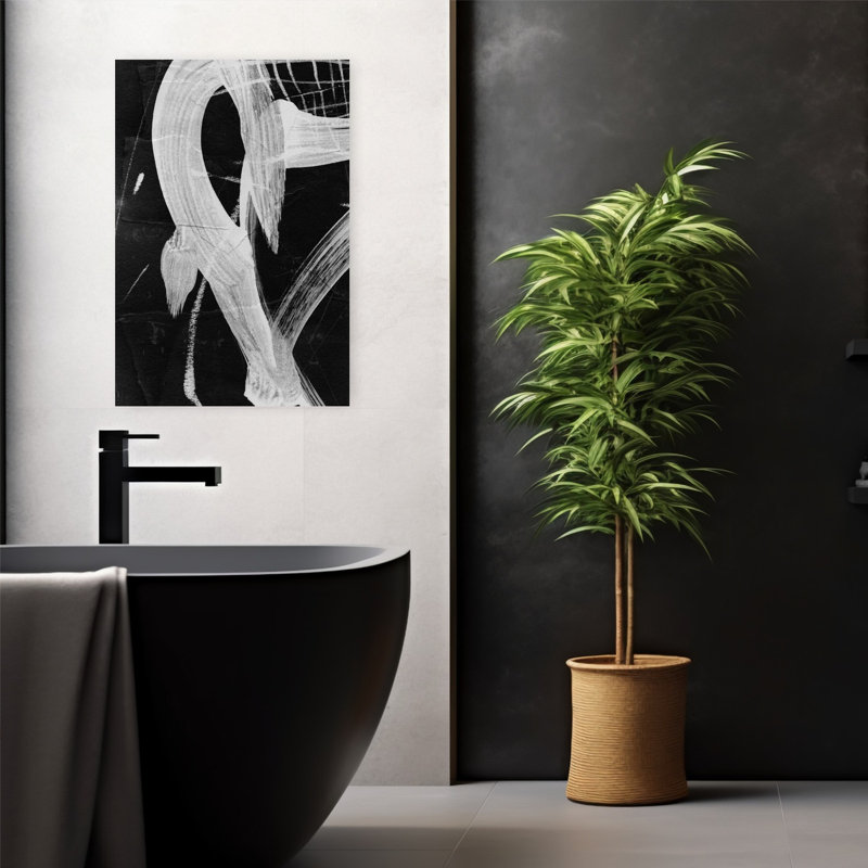 Art contemporain contemporain abstrait, H 24 po x l 16 po
