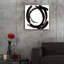 Art mural en verre épique «Intersection 2» par Brittany Evans, 24 po x 24 po-116352130