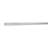 Plastic 3/8" Thick x 7/8" Wide x 96" Length Wall Base in White