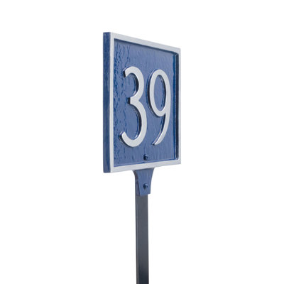 Petite plaque d'adresse sur 1 ligne