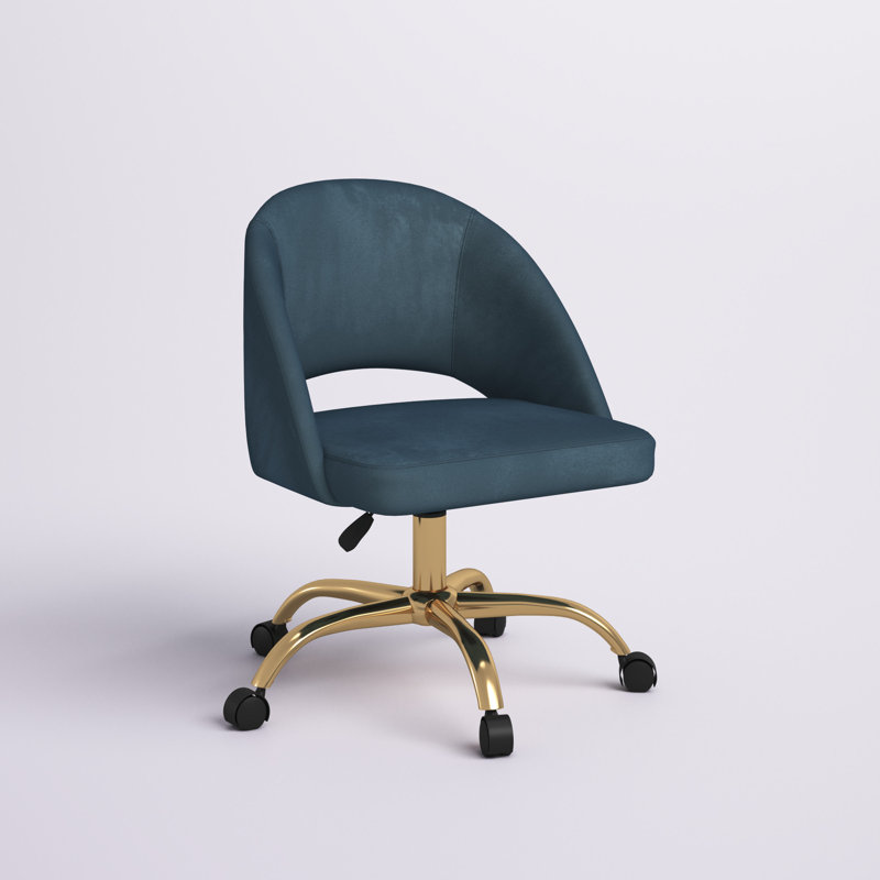 Chaise de travail Romulus, Bleu