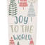 Décoration murale de Noël illuminée «Joy to the world pin» - 19,75 po