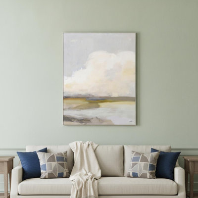 «Dream of Clouds», reproduction d'art encadrée dorée
