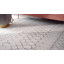 Tapis marocain à motif géométrique gris / blanc cassé Giannini-1078071122