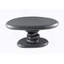 Table de bout grise ultrabrillante