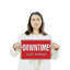 Panneau en plastique Downtime Just Ahead 10 po x 14 po-119523577