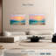 Alvord, soleil sur la mer, peinture-108841923