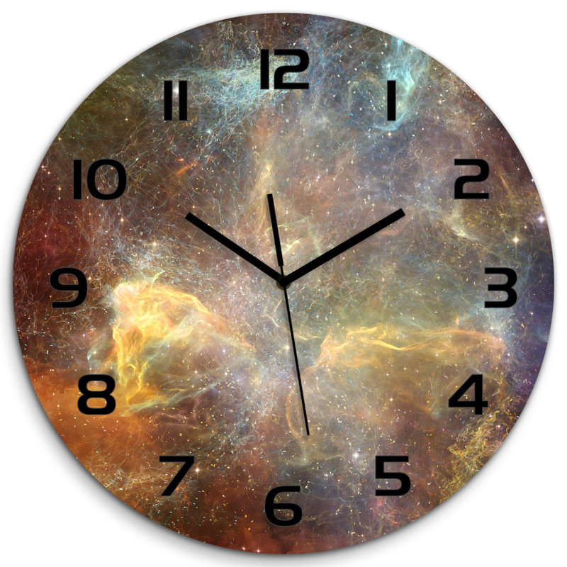 Joppe Glass Wall Clock
