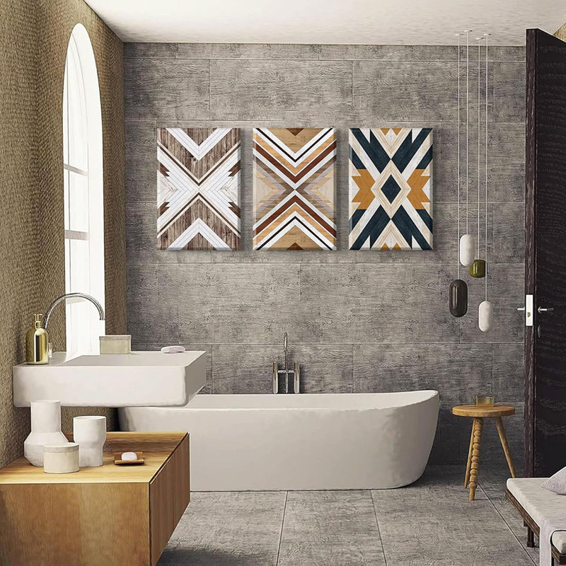 3 Piece Wrapped Canvas Set