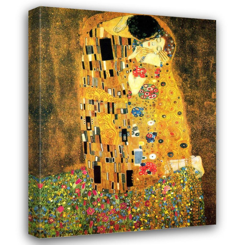 Le Baiser, vers 1908, H 24 po x l 18 po