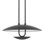 Hunter Sunset Ridge Large Adjustable Matte Black Pendant Ceiling Light Fixture