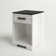 Carnforth 1 - Drawer Nightstand in Whitewash/Rustic Grey