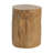 Achilles 16.25'' Rustic Hand-Painted MGO Tree Stump Side Table