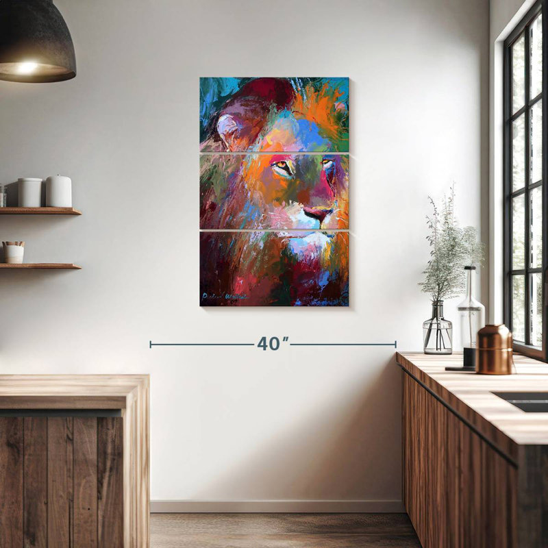 Brampt Lion, 38" H x 24" W