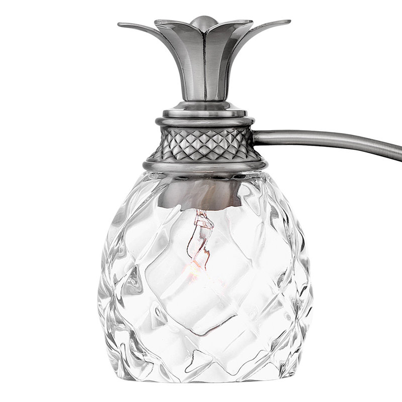 BATH PLANTATION Bath Five Light, Silver/White