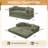 63" Boneless Corduroy Sleeper Sofa Bed, Modular Futon Couch, Compression Foam Sofa with 2 Pillows, No Assembly Required-79693598-76797009