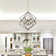 Holzman 6 - Light Dimmable Geometric Chandelier