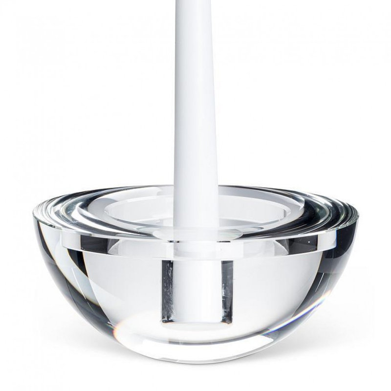 Medium Half Ball Candle Holder, 2.5" H x 5.75" W x 5.75" D