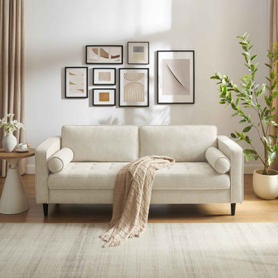 Jeses 81.5" W Mid-Century Modern Sofa