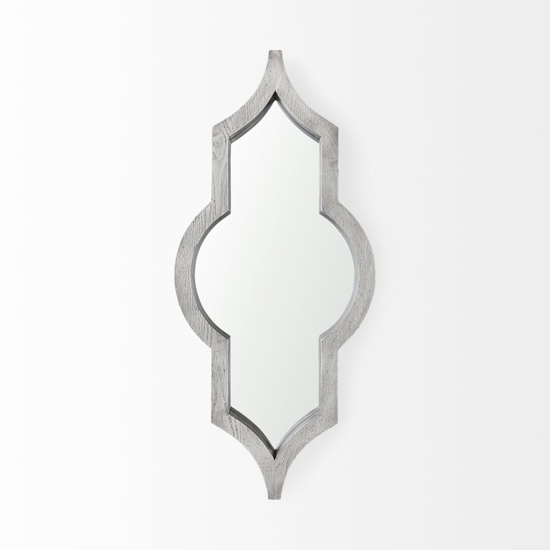 Miroir d'appoint Arlo, Gris