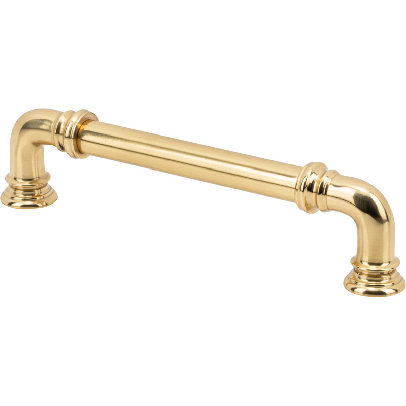 Ronan Pull, 5", Polished Brass