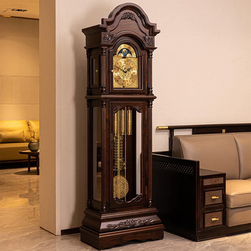 Horloge sur pied 26,38 "de style européen de style européen