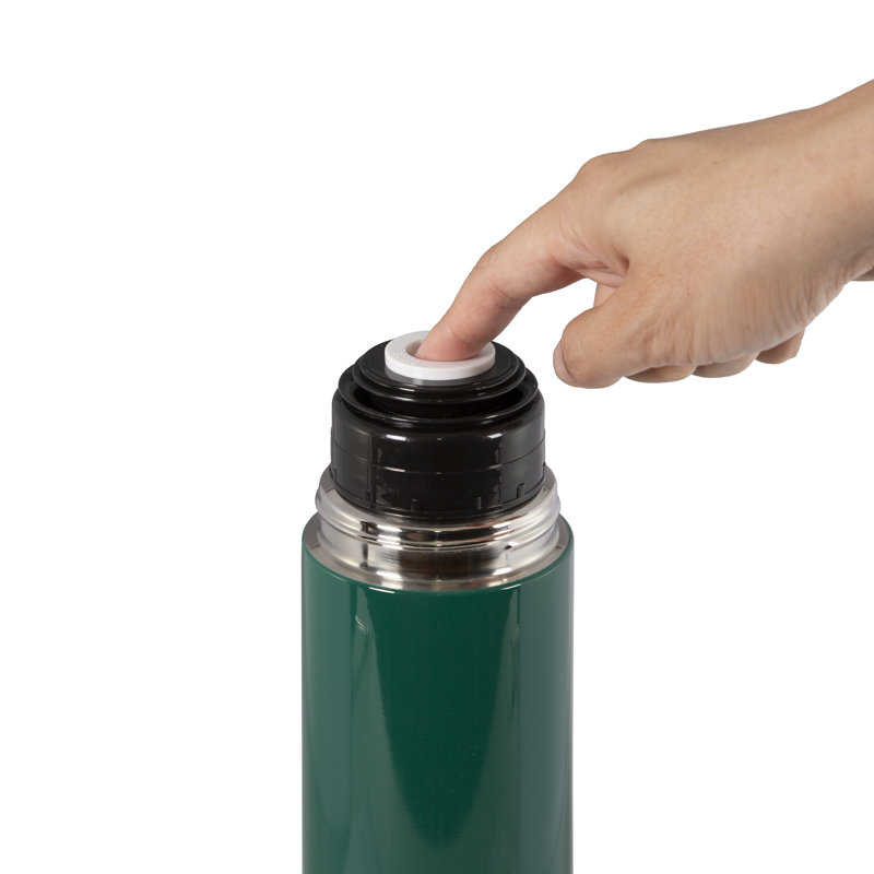 Stansport 12 Gauge Shotshell Thermo Bottle, Green