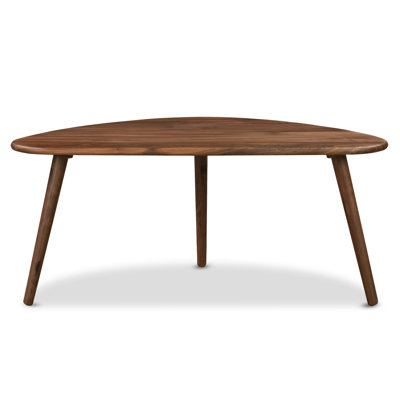 Barrington Solid Wood 3 Legs Coffee Table