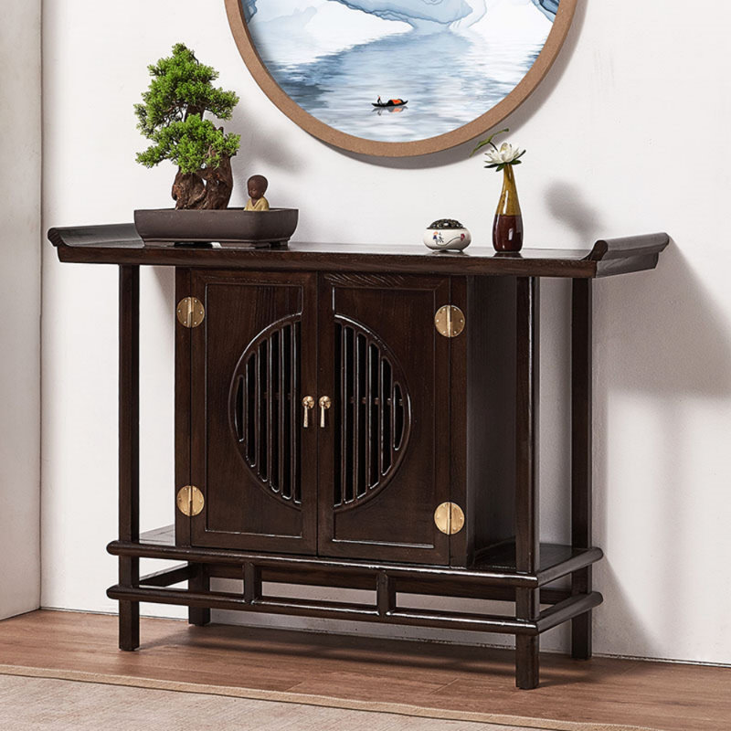 Armoire de véranda décorée classique