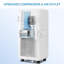 10000 BTU Portable Air Conditioner with Window Kit, Remote Control for Bedroom and Living Room