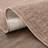 Lina Solid Boho Neutral Machine Washable Brown Area Rug-615701465-614911209