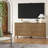 Fluted Solid Wood 3-Drawer Dresser