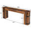 86.8 " W Console Table