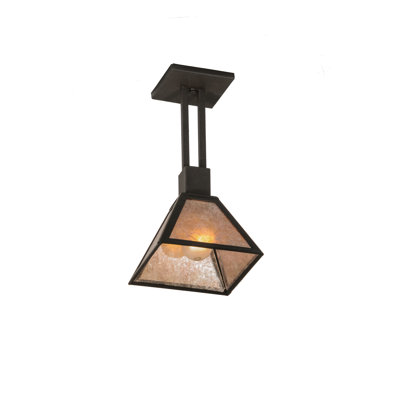 1 - Light Dark Roast Unique/Statement Pendant