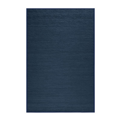 Machine Washable Solid Gray Area Rug