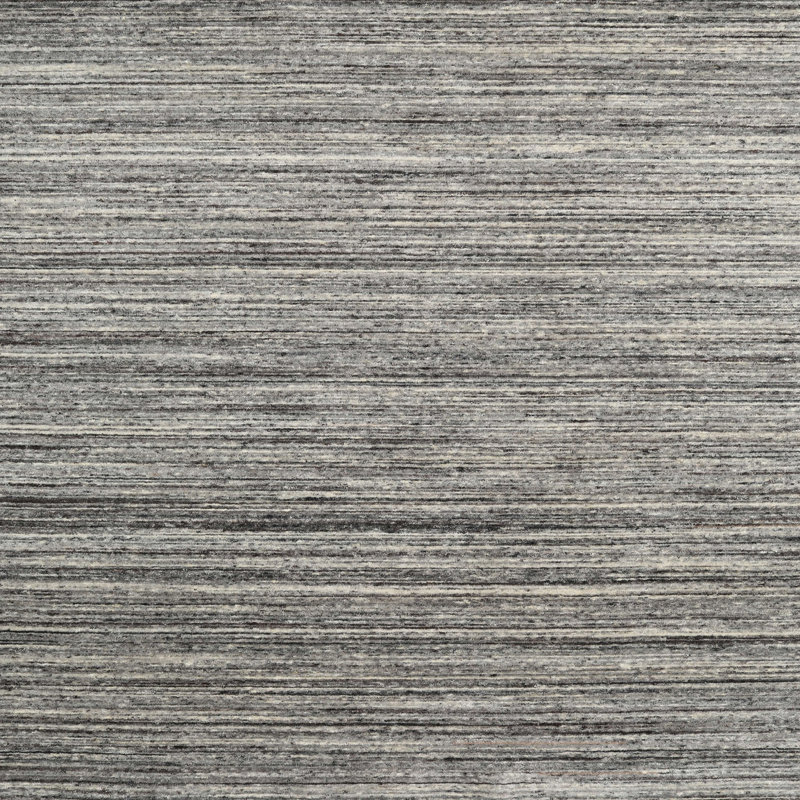 Tapis gris zone contemporaine, Carré 3 pi