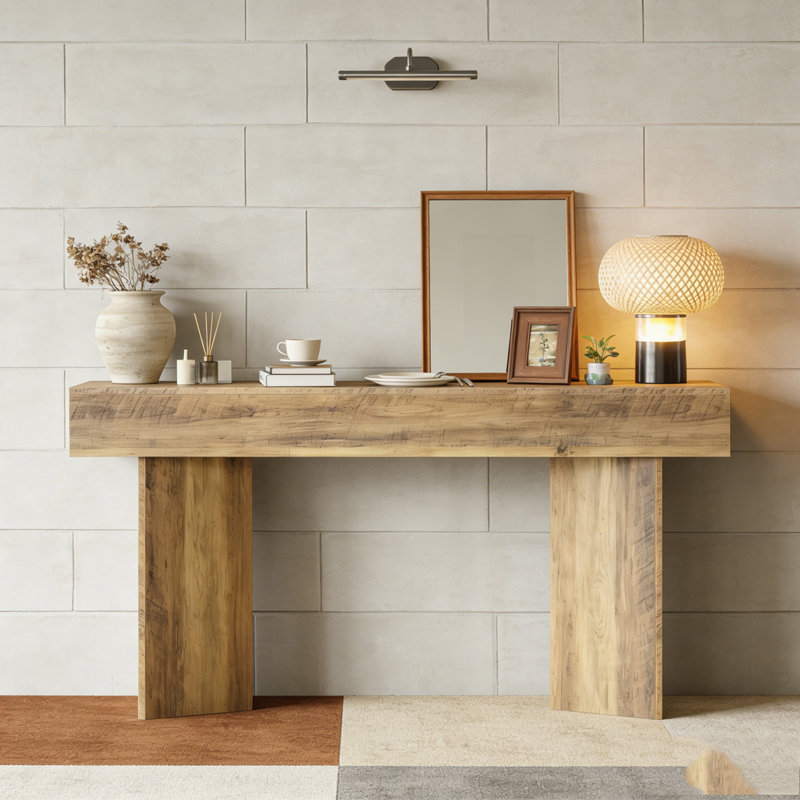 Narrow Console Table Sofa Table Entry Console Table