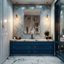 Armoire de salle de bain moderne française