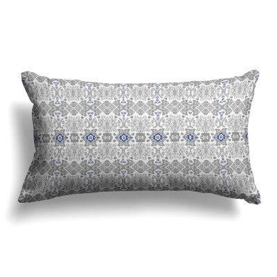 Taj Garden Columns  Rectangular Throw Pillow