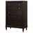 Brown 5-Drawer Chest