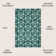 Mashawna Blocks Modern Geometric Green/White Rug