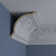 Échantillon - Moulure couronne Endurathane Sydney, H 9 1/2 po x P 10 po x F 13 3/4 po x L 12 po (répétition 13 3/4 po)