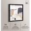 Grande décoration murale minimaliste à imprimé abstrait Shadowbox par Art Remedy, cadre noir, 20 x 24-45067166-45067153