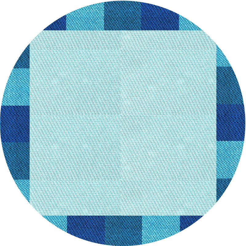 Indoor Rug, Round 8'