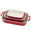 Staub Ceramics 3-piece Rectangular Baking Dish Set-56048997